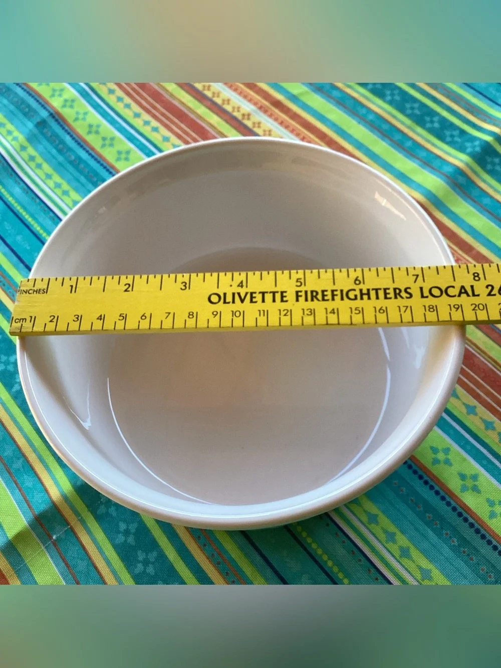 Corningware Casserole in My Garden Pattern - F-5-B - no lid